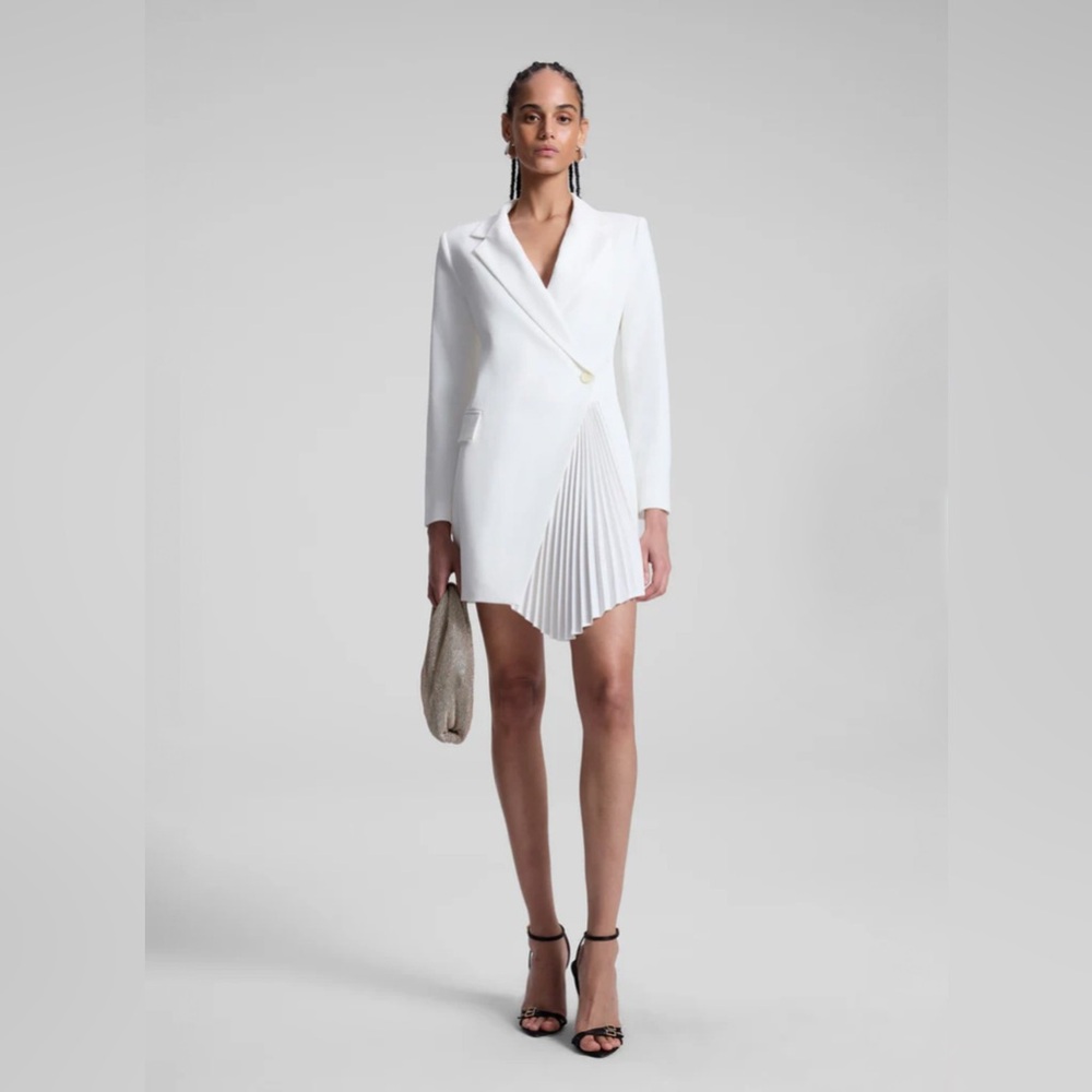 ALC Juliet Pleated Blazer Dress